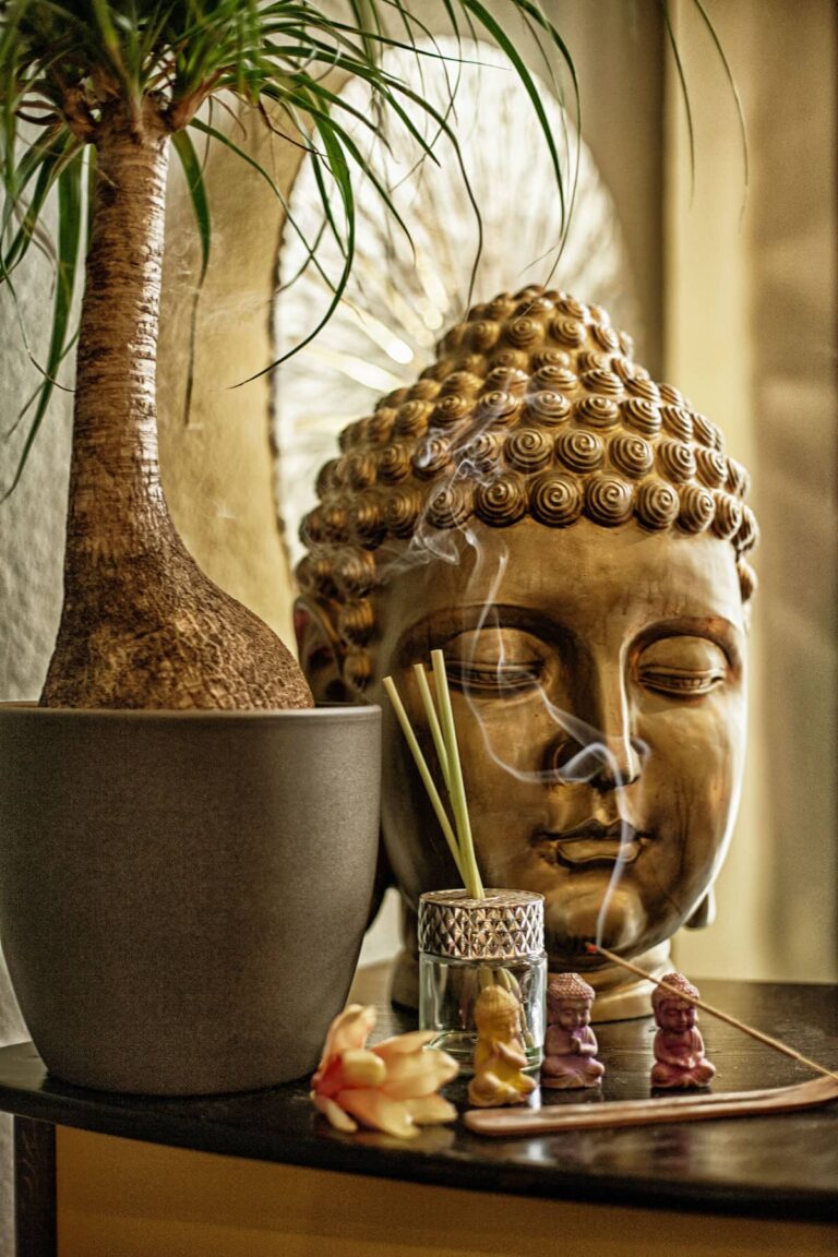 Buddah und Elefantenbaum