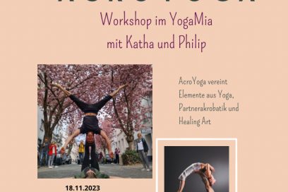 AcroYoga Workshop mit Katha und Philip in Köln Sülz