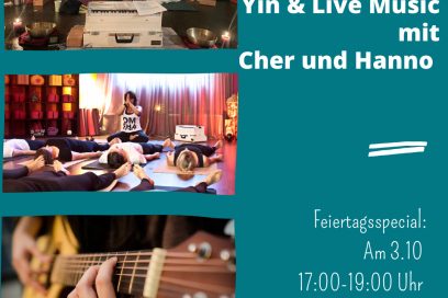 Feiertagsspecial: Yin begleitet von Live Musik und Gesang