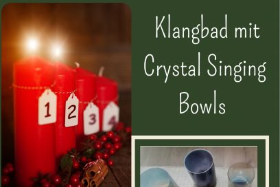 2. Adventsspecial: Klangbad Tiefenentspannung mit den Alchemy Crystal Singing Bowls