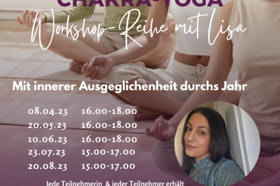 Chakra Yoga-Workshop-Reihe mit Lisa