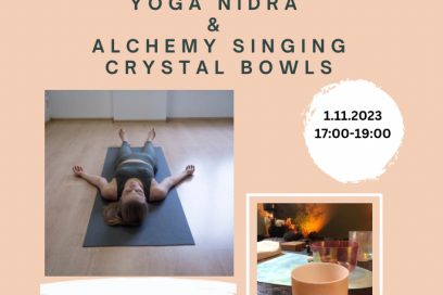Feiertagsspecial mit Mery & Cher 1.11. Yoga Nidra & Alchemy Singing Crystal Bowls