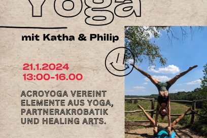 Acro Yoga mit Katha und Philip