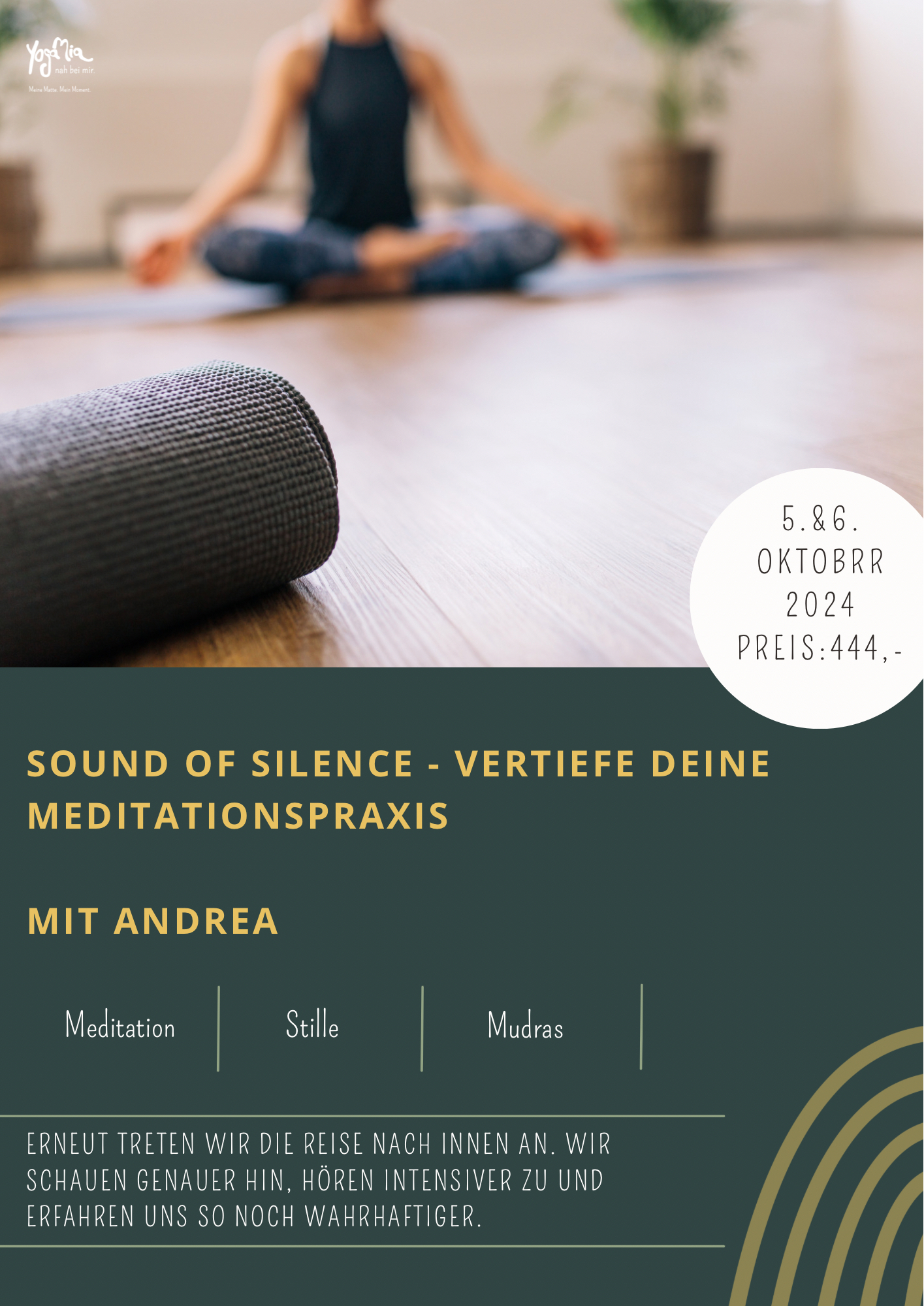 Sound of Silence - vertiefe deine Meditationspraxis mit Andrea