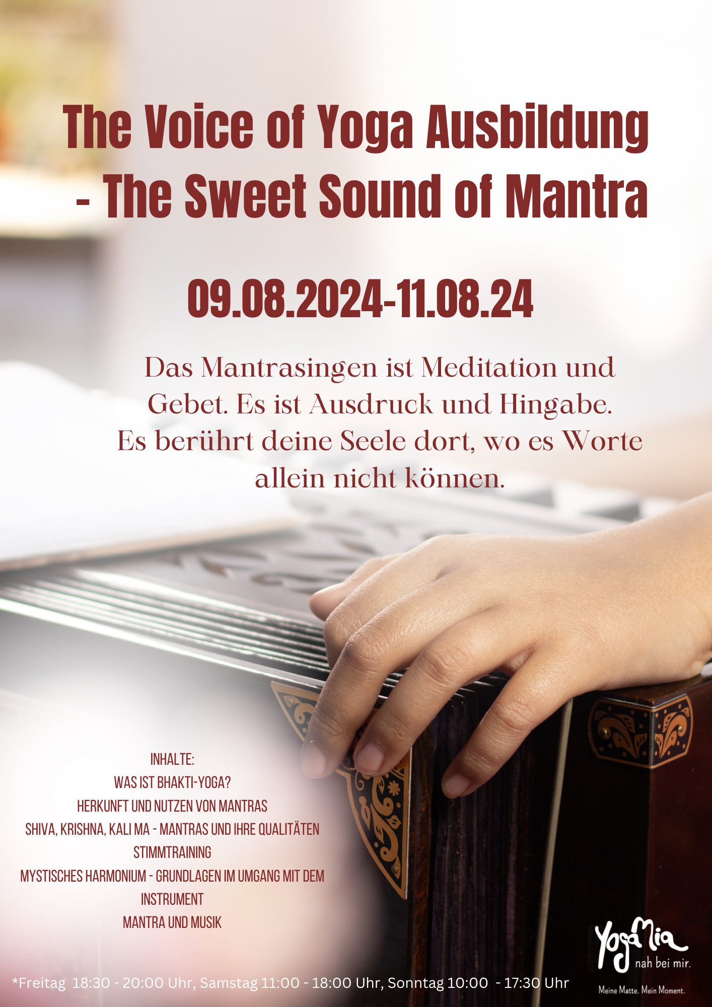 The Voice of Yoga Ausbildung - The Sweet Sound of Mantra