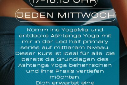 Ashtanga Yoga NEU im YogaMia