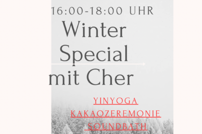 Winterspecial: YinYoga, Kakao, Soundzeremonie