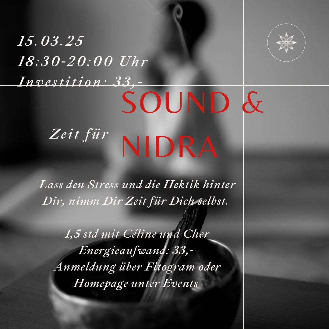 Sound und Nidra mit Celine und Cher