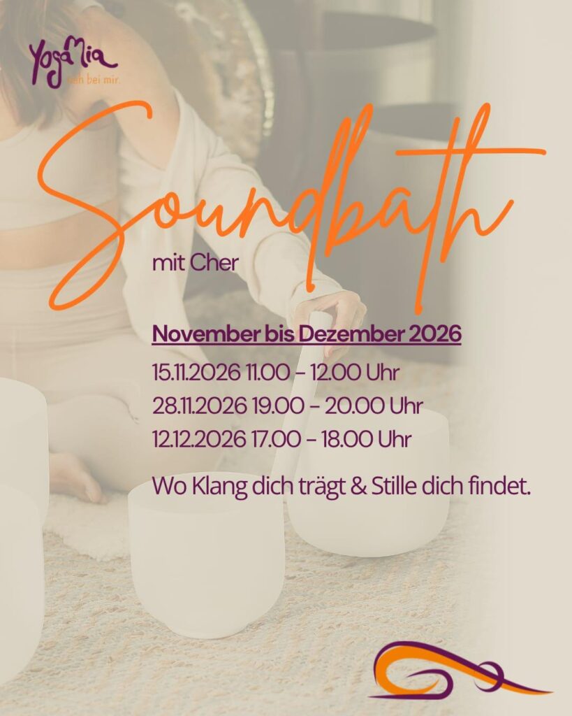 Poster Soundbath mit Cher, November bis Dezember 2026